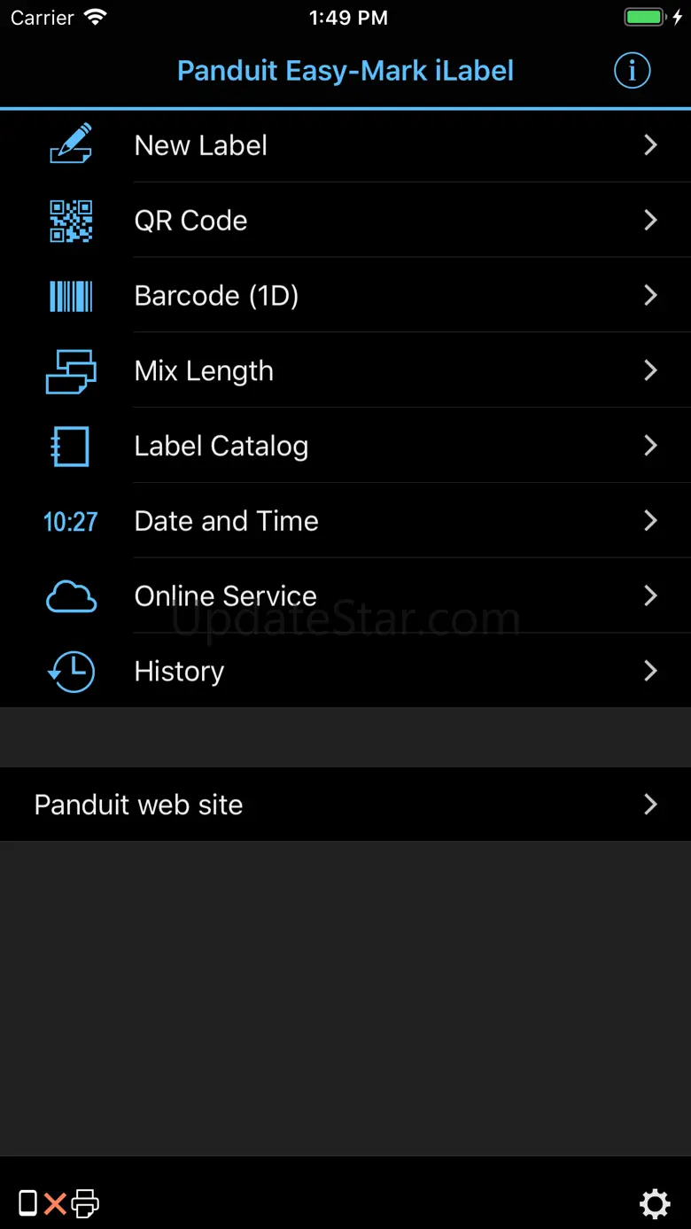 Panduit Easy-Mark iLabel 1.0.3