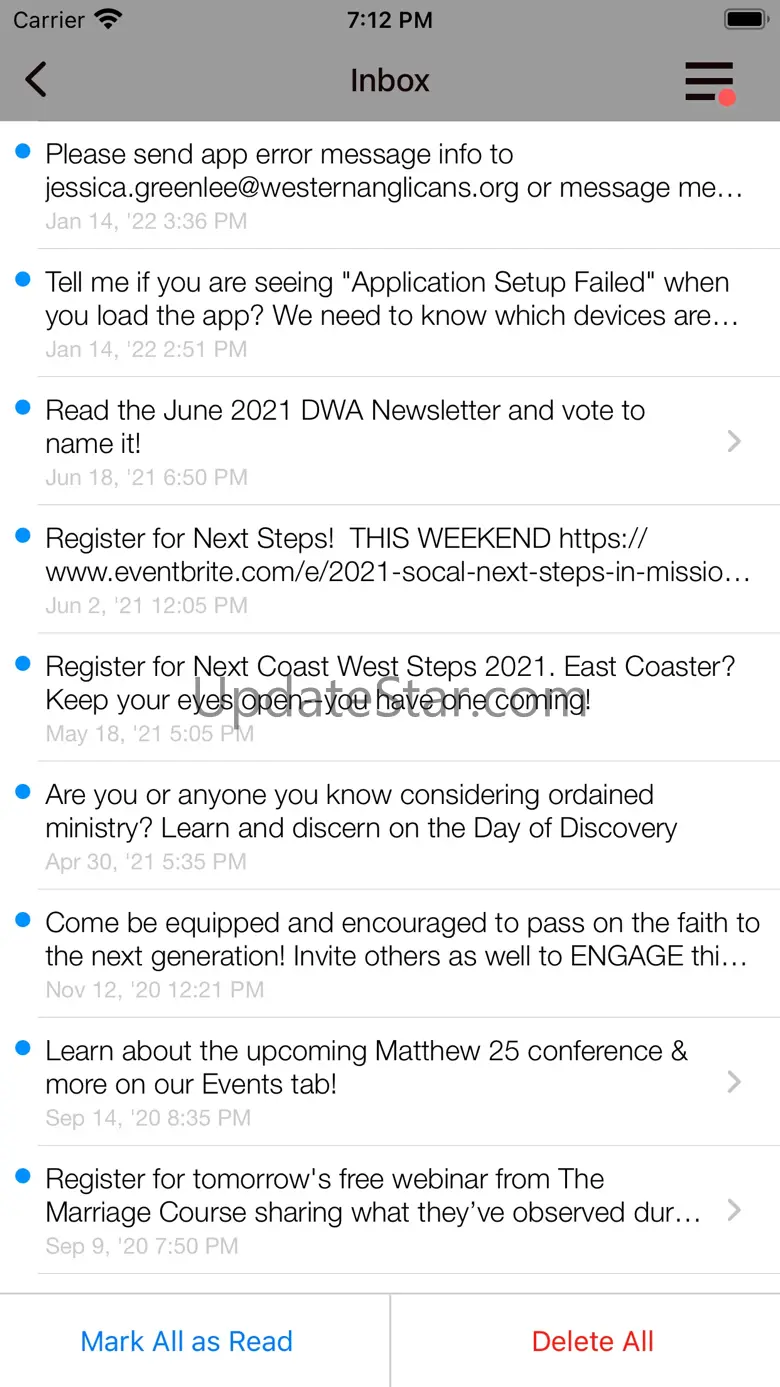 Diocese of Western Anglicans 52.11.0