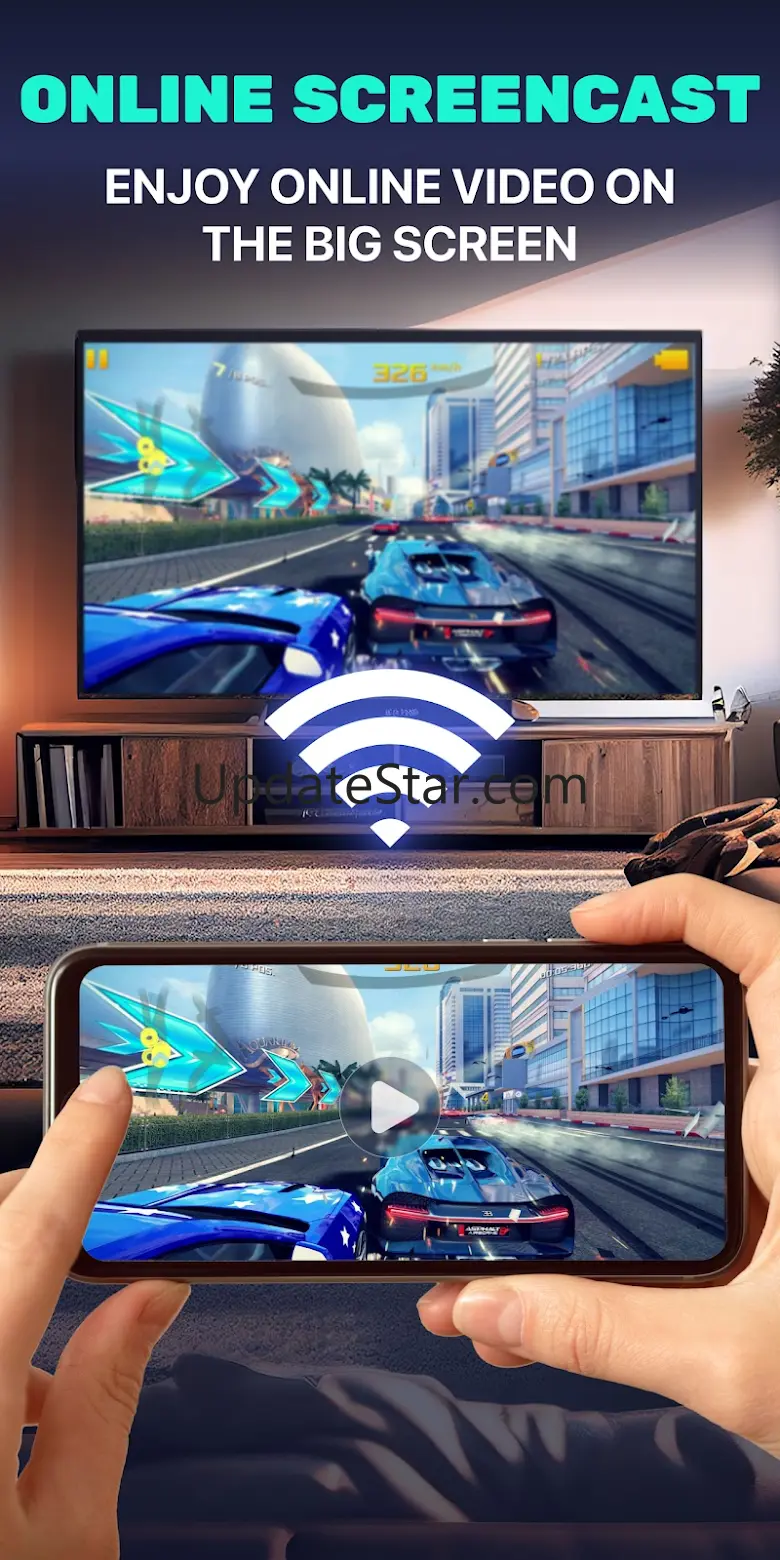 Cast to TV - Mirroring 2.4
