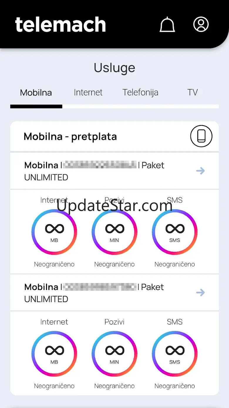 Telemach Hrvatska 5.0.5