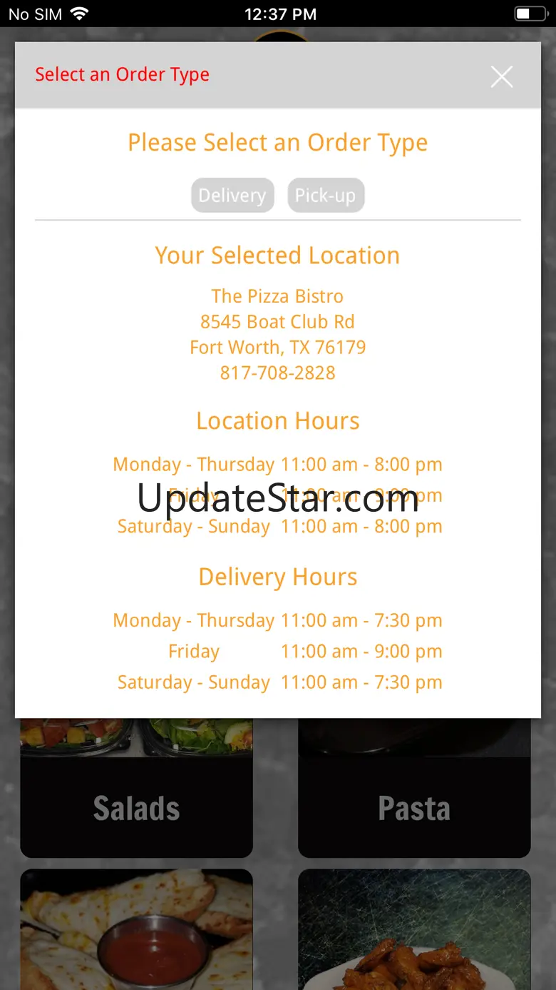 The Pizza Bistro TX 1.2