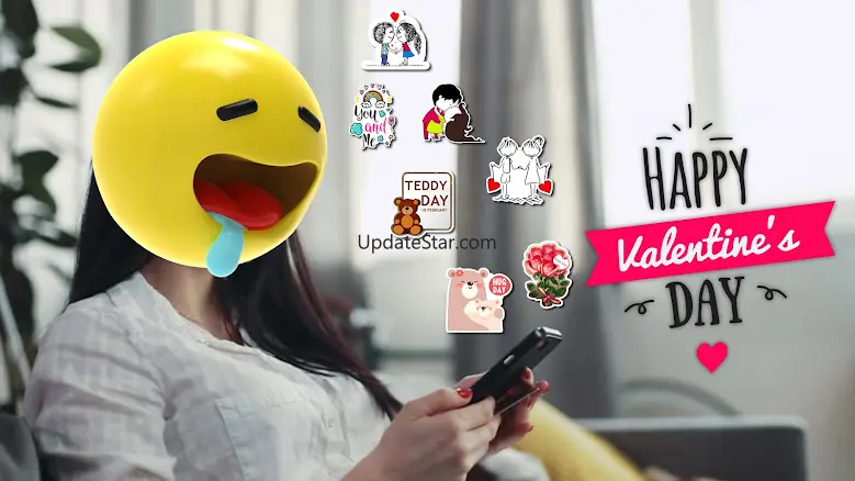 Love Sticker to share - Smiley 1.12