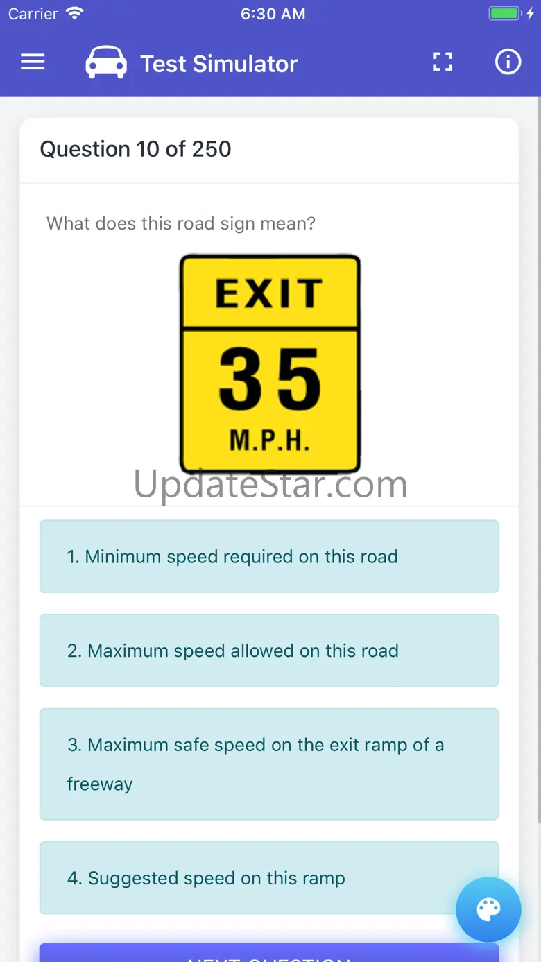 Kansas DMV Permit Test 1.0