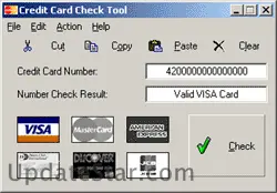 Credit Card Check Tool 1.0