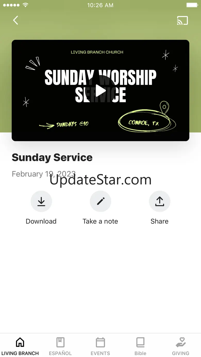 Living Branch Church 6.2.1