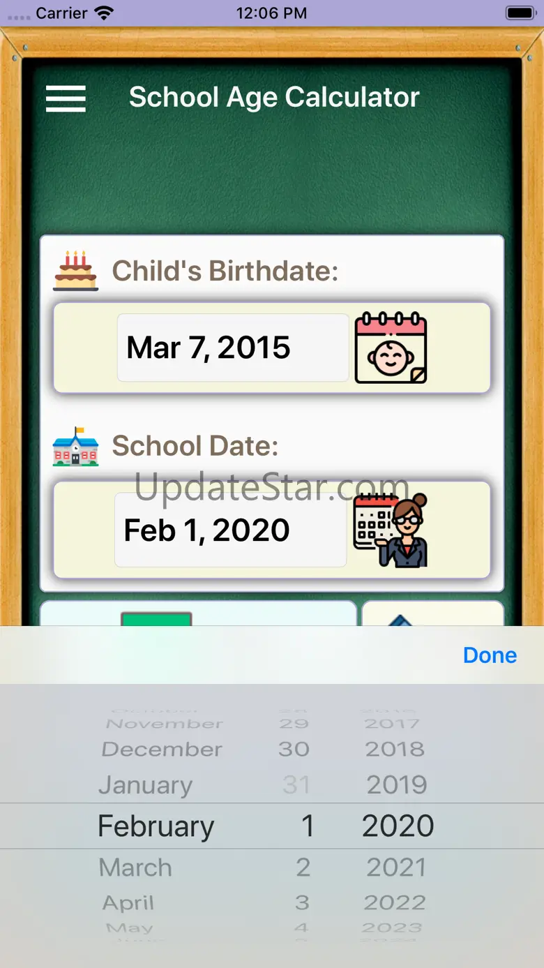 School Age Calculator App 2020 1.0.1