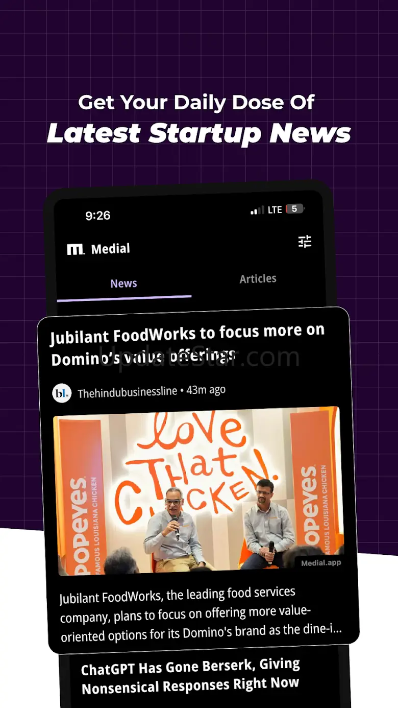 Medial - Startup News and Tech 2.1.0