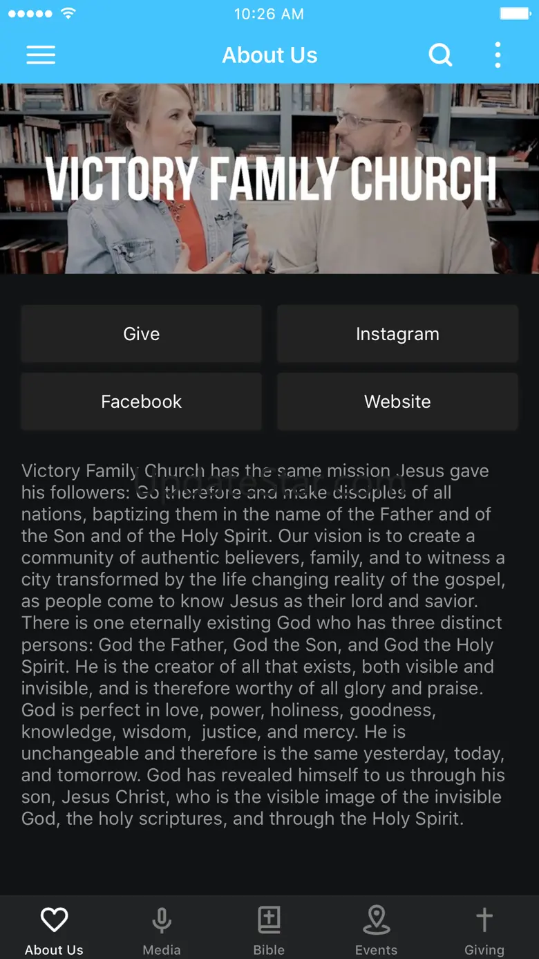 Victory Family Church Dothan 6.1.1