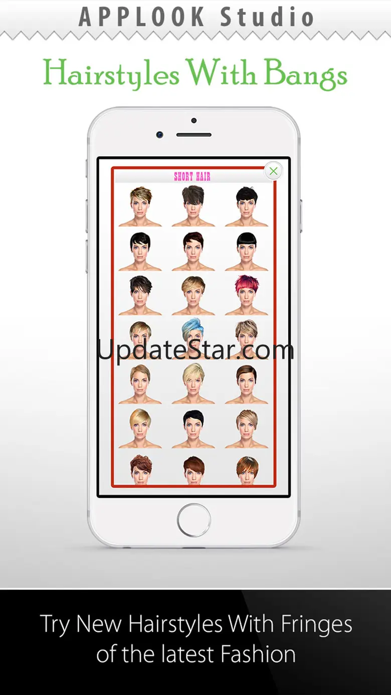 Hairstyle Try On Bangs PRO 1.2