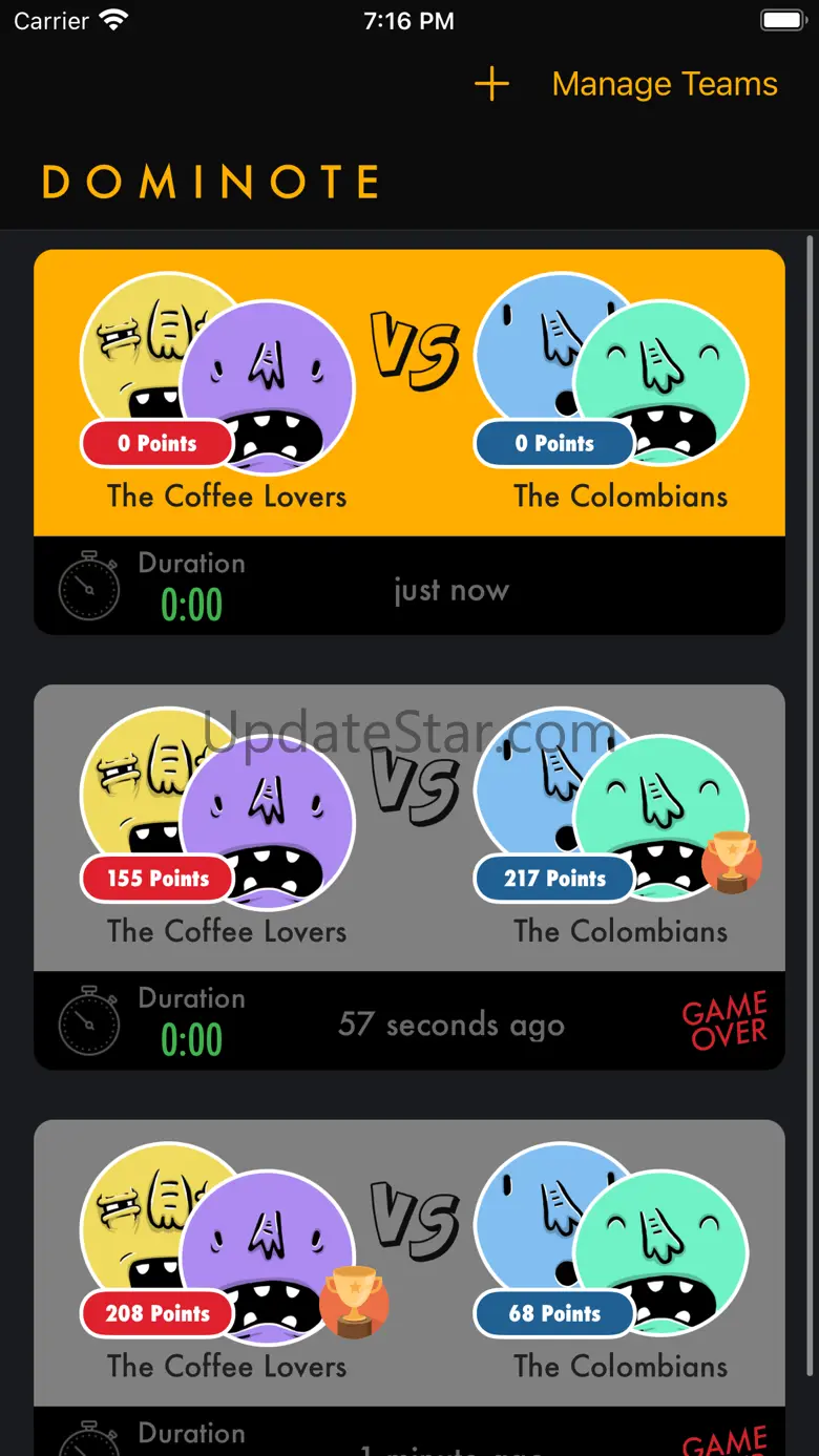 Dominote | Fun Score Tracking 1.0