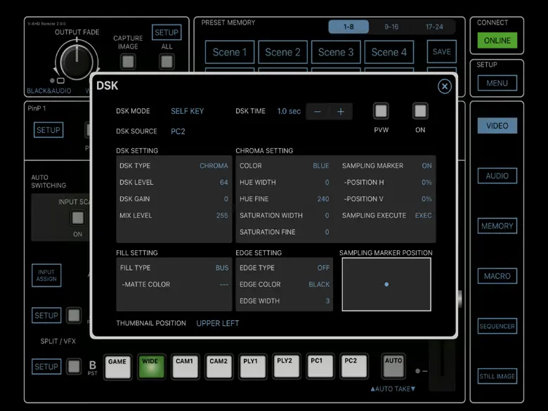 V-8HD Remote 3.0.0