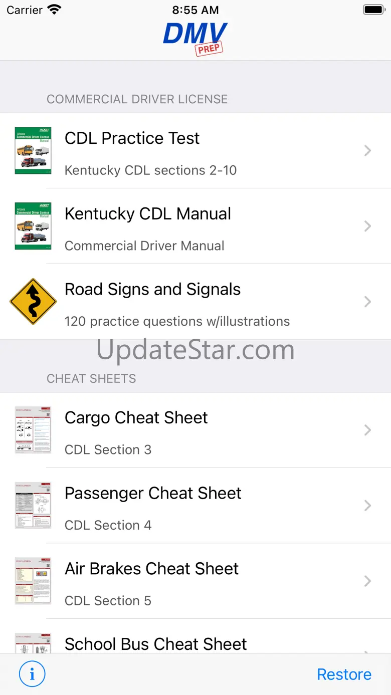 Kentucky CDL Test Prep 6.1