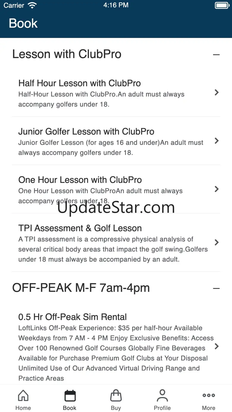 LoftLinks - Indoor Golf Club 7.503.0