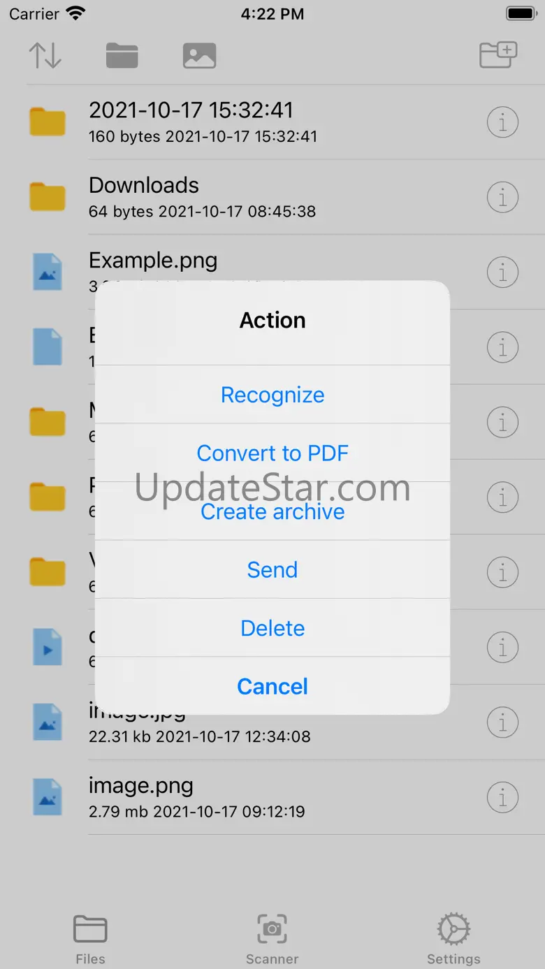 ZIP,RAR File manager & Scanner 2.1.8