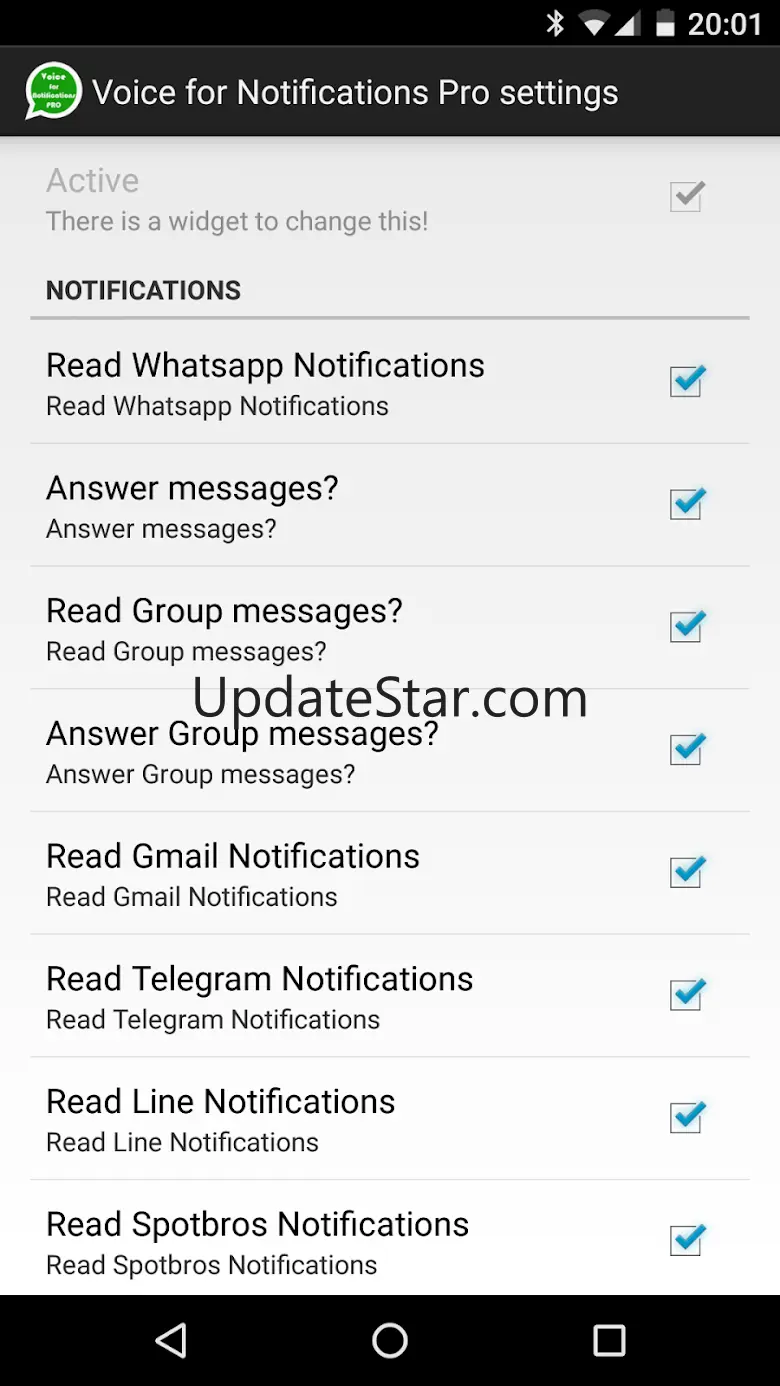 Voice for Notifications Pro 2.4.3