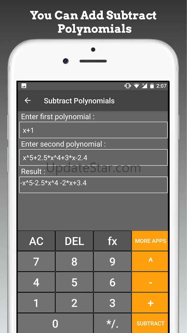 Polynomial Calculator 2.9