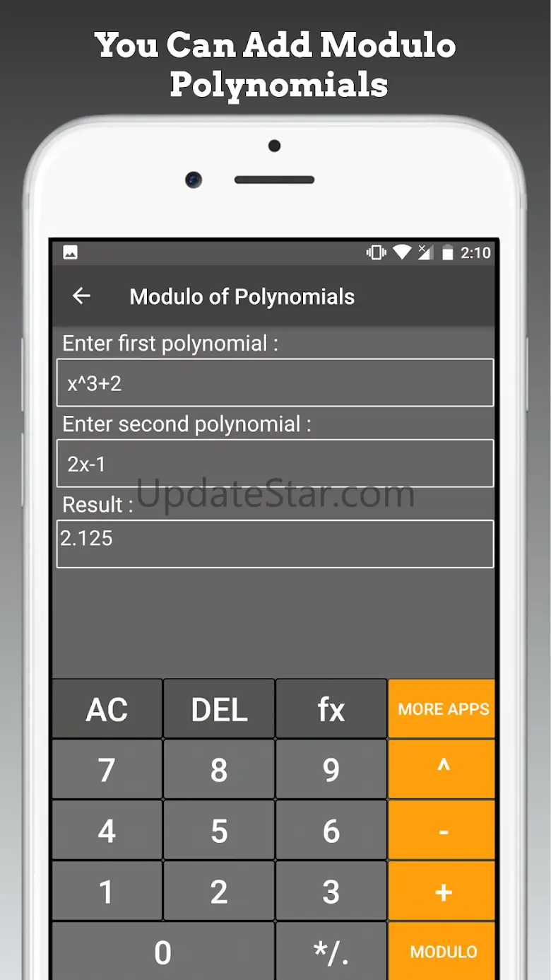 Polynomial Calculator 2.9