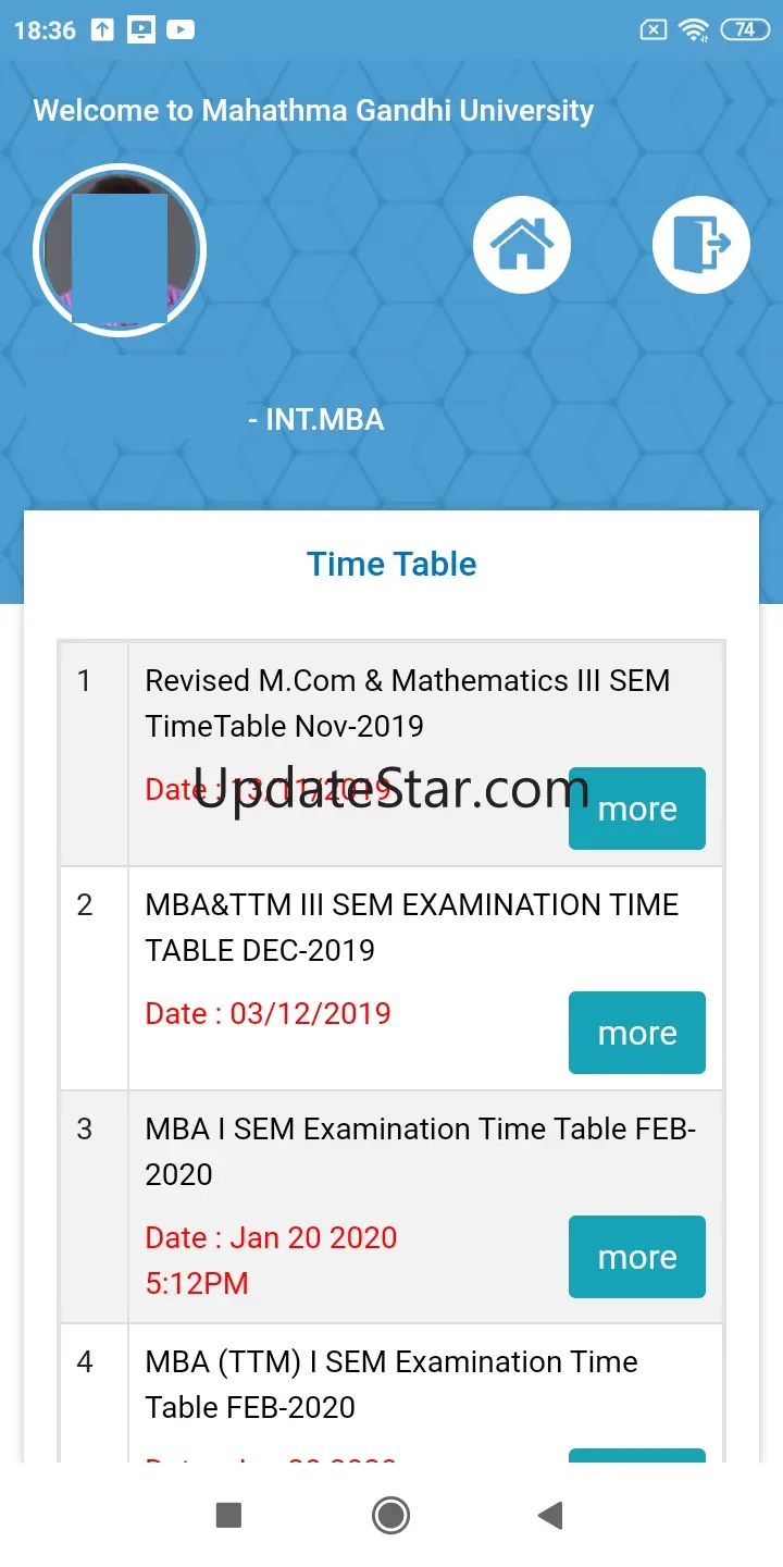 MGU STUDENT 1.2.6