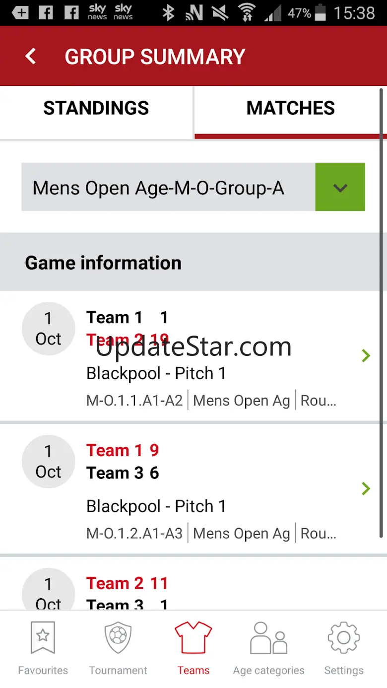 Euro-Sportring Tournaments 12.0.7