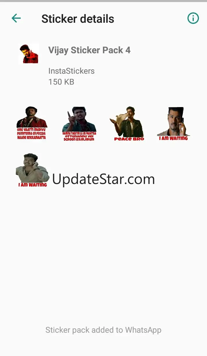 Thalapathy Vijay Stickers for  1.1