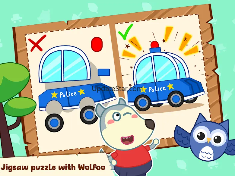 Wolfoo Puzzle Game For Kids