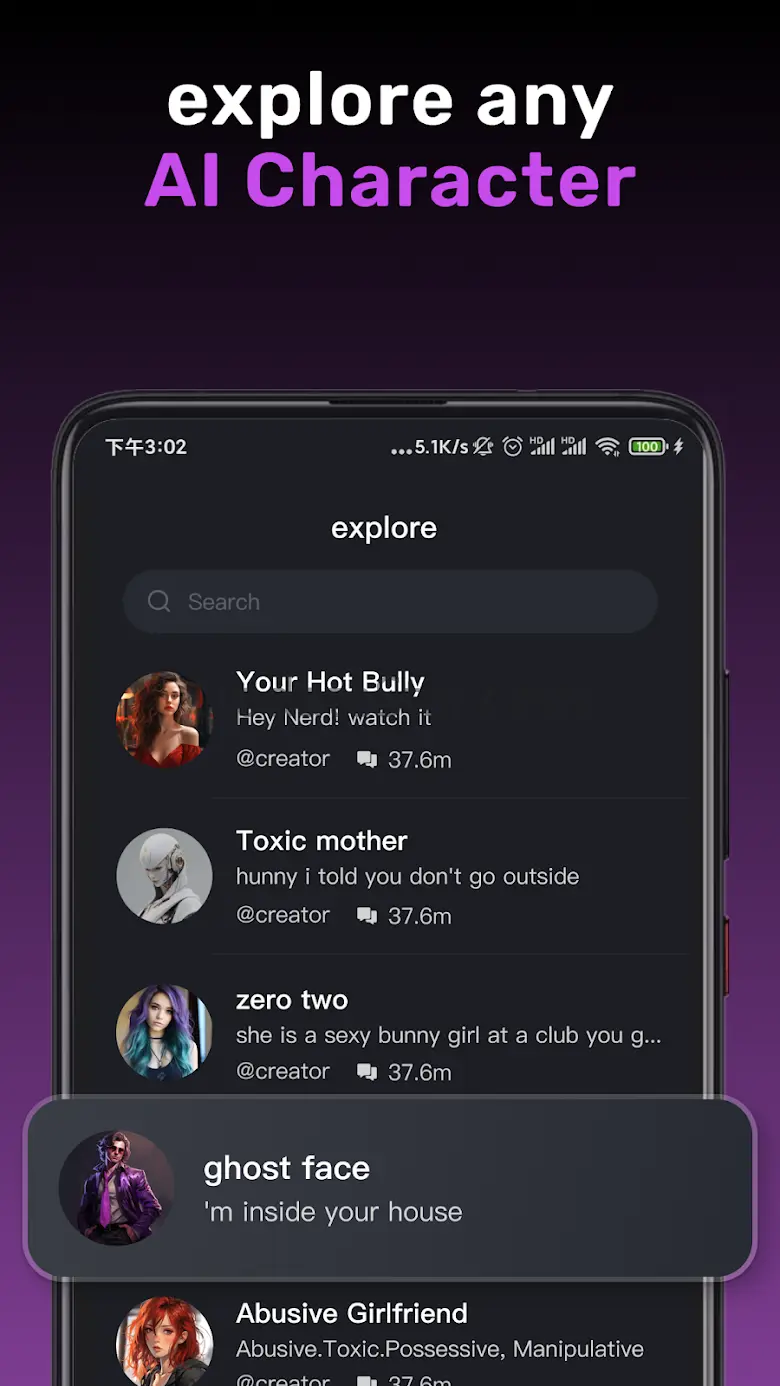 Chatbuddy - AI Characters Chat 2.3.8