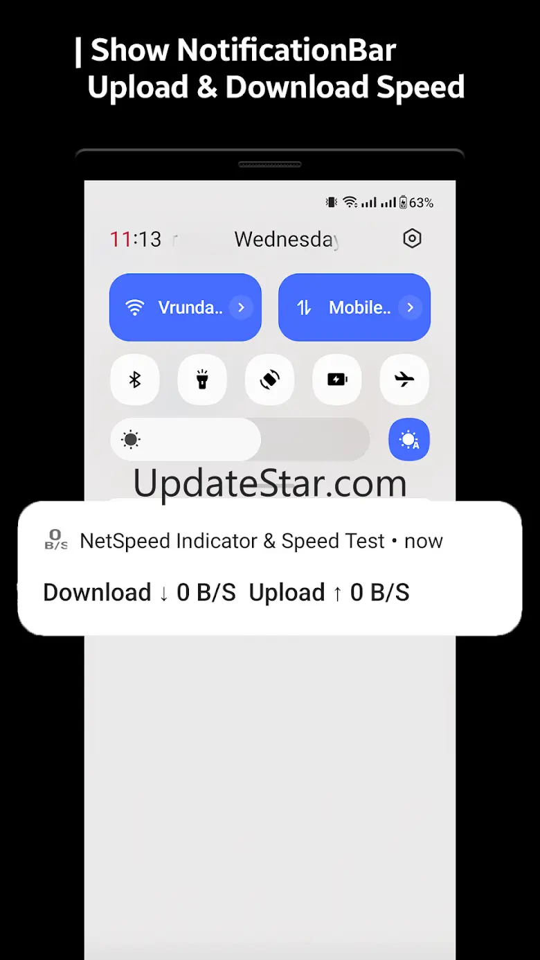 Net Speed Indicator Speed Test 1.3
