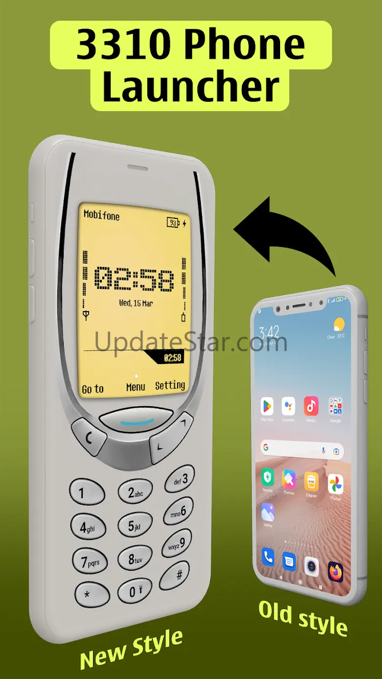 Nokia 3310 Style Launcher 1.0