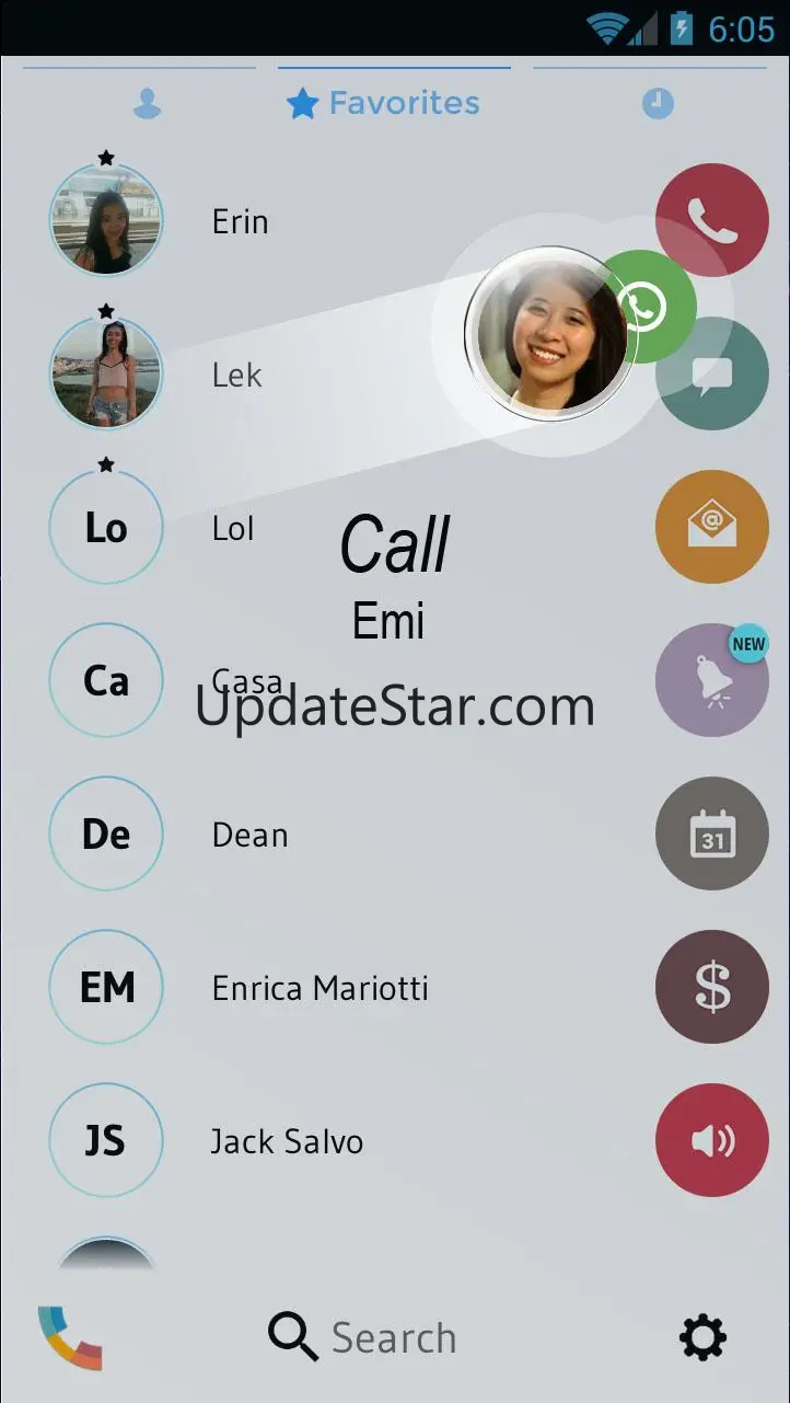 Theme Dialer Light OS 150