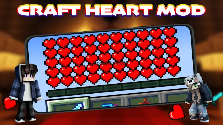 Craft Heart Mod for MCPE 1.15