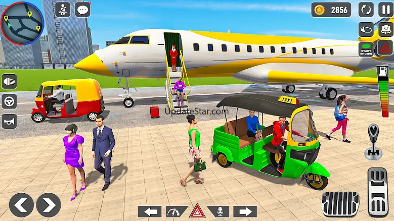 TukTuk Auto Rickshaw Taxi Game 3