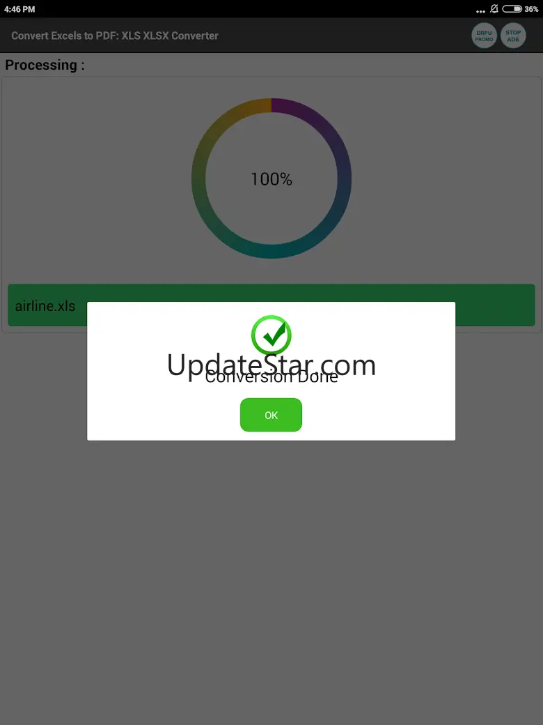 Excel to PDF Files Converter 1.8