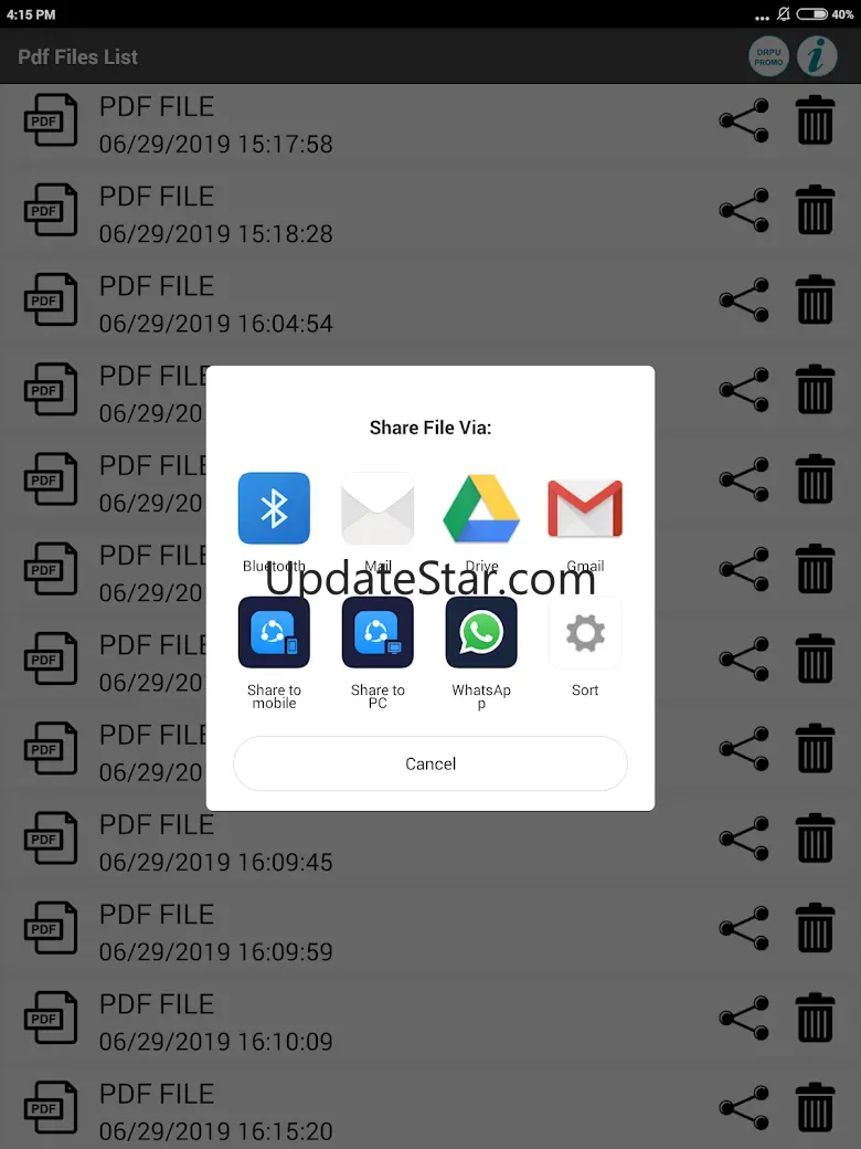 Excel to PDF Files Converter 1.8