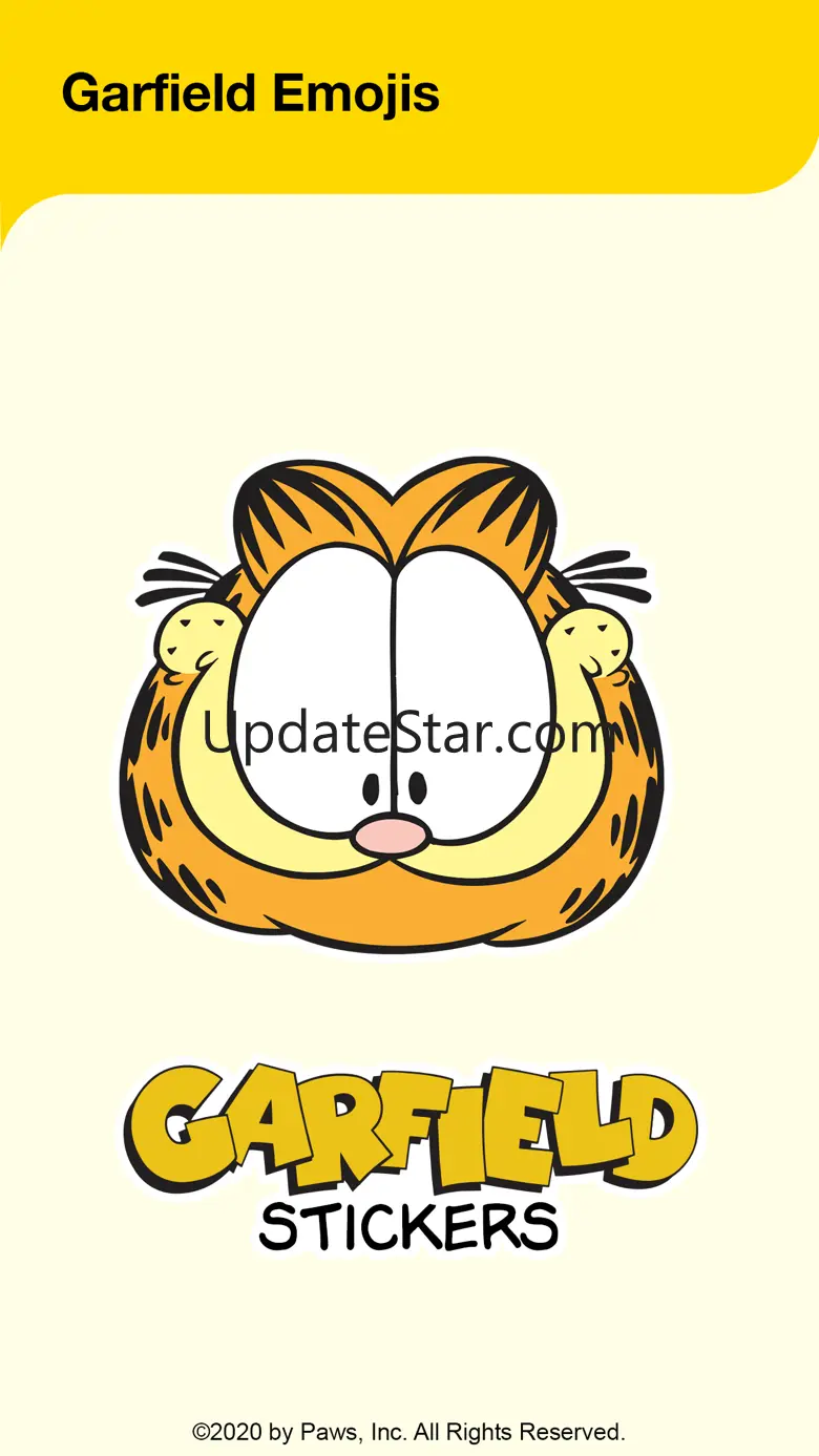 Garfield Emojis 2.0