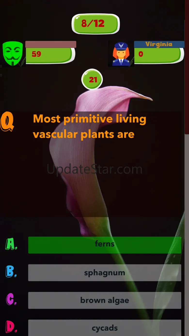 Botany test Quiz 50.25