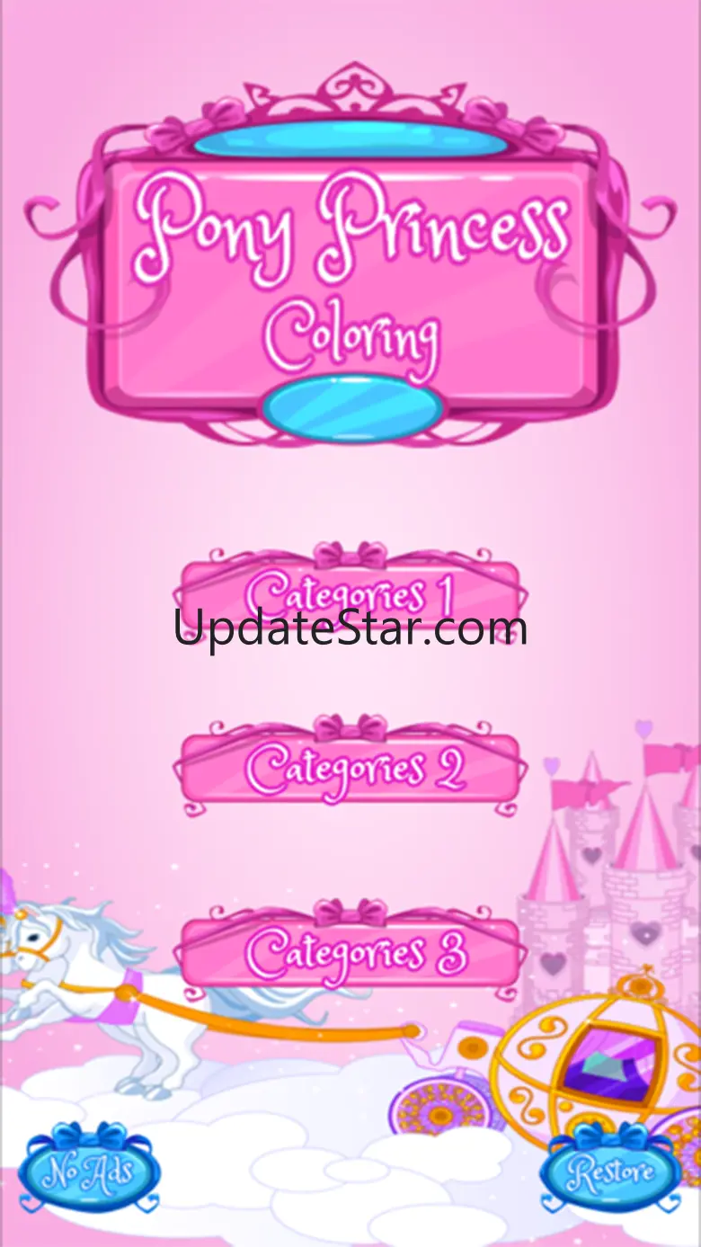 Princess Coloring Book Draw Paint for Kids & Adult 1.1