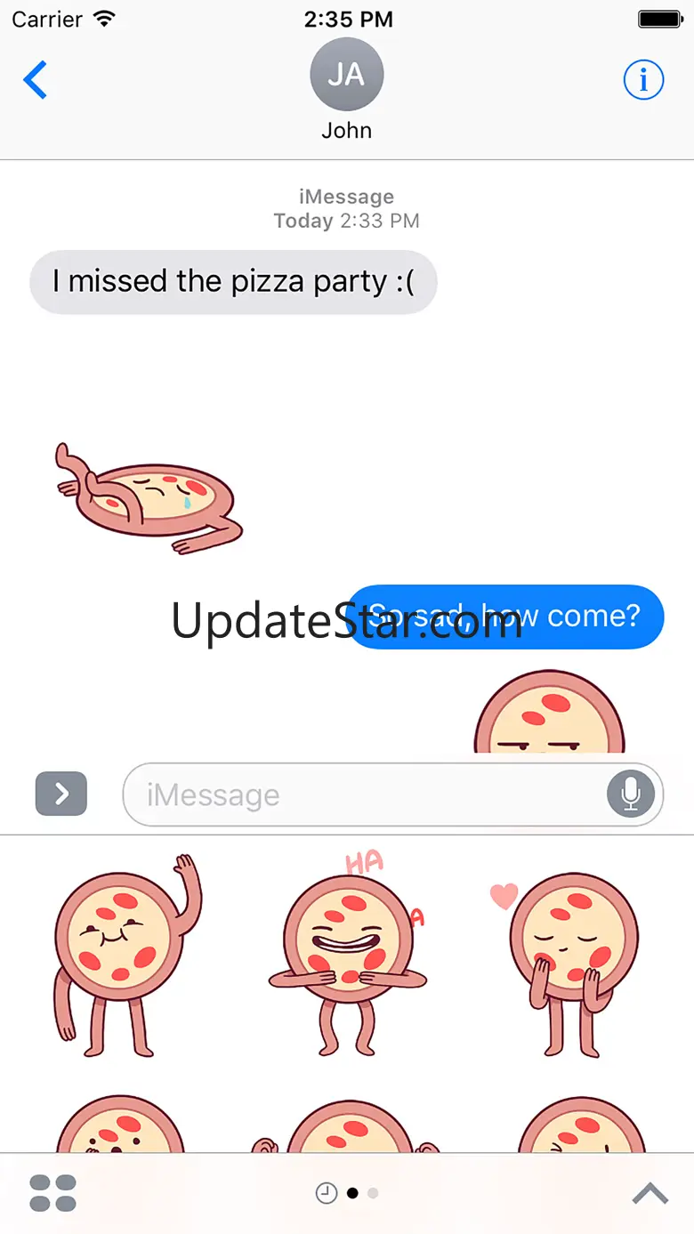 Pizza Boy Stickers by Good Pizza Great Pizza 1.0