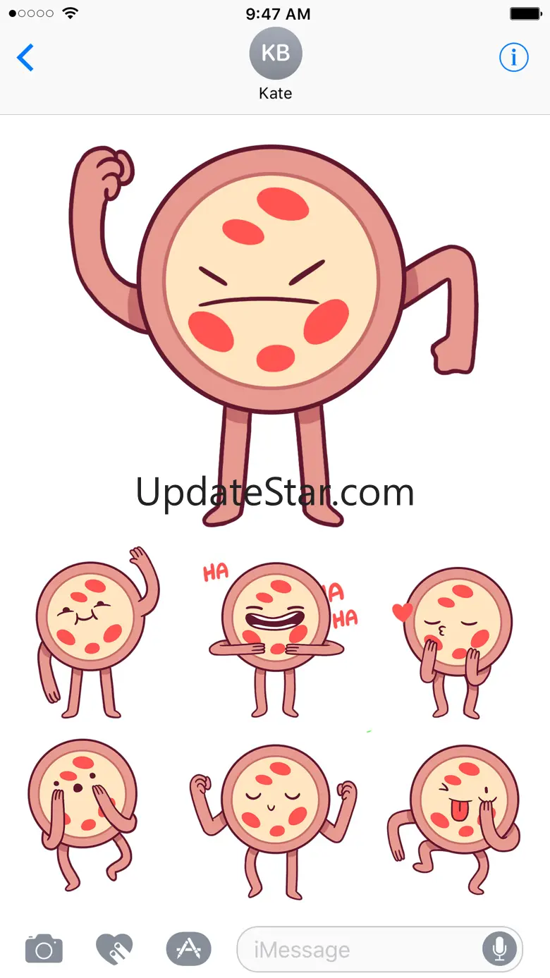 Pizza Boy Stickers by Good Pizza Great Pizza 1.0