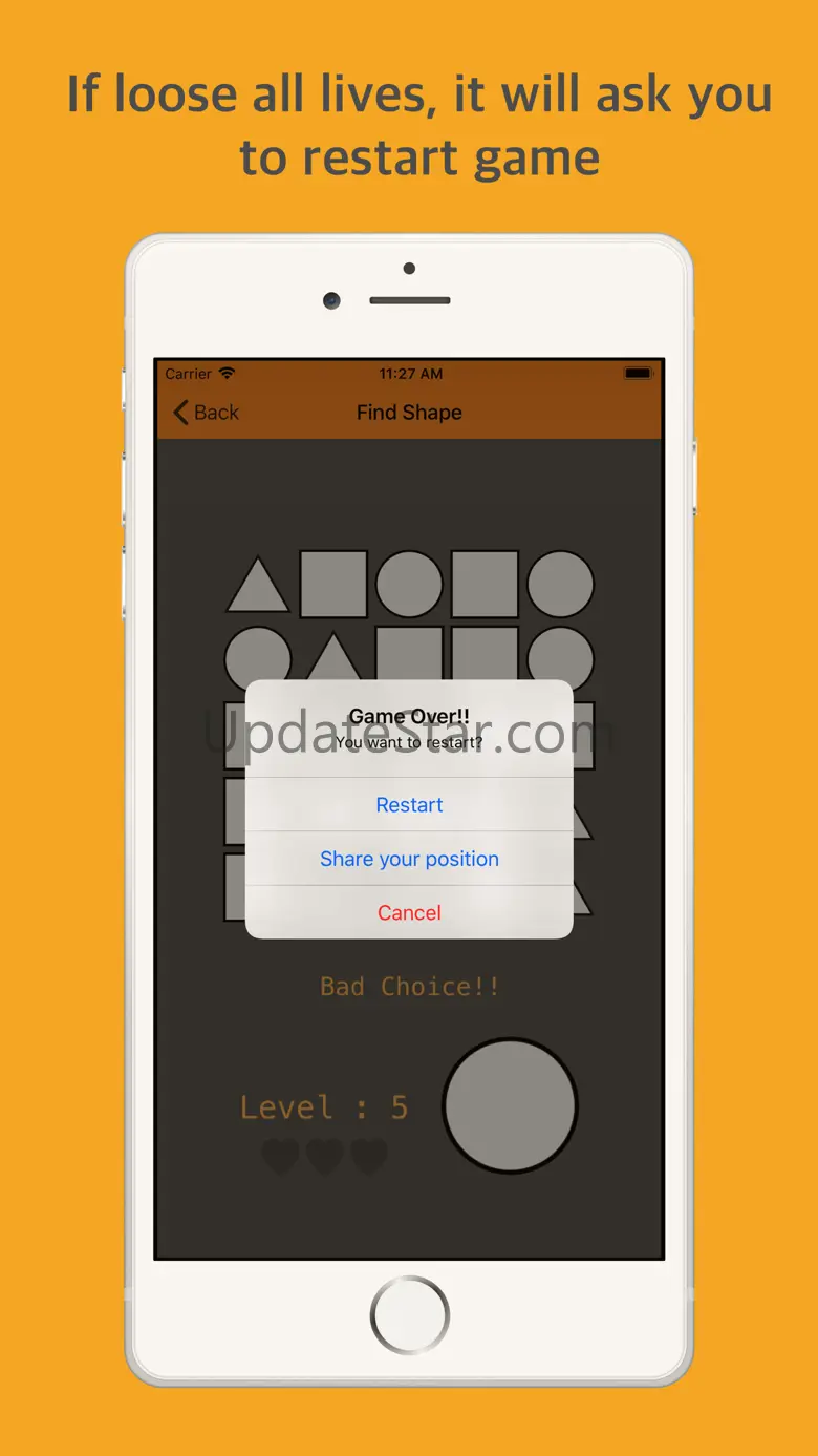 FindShape game - tap on shape 1.4