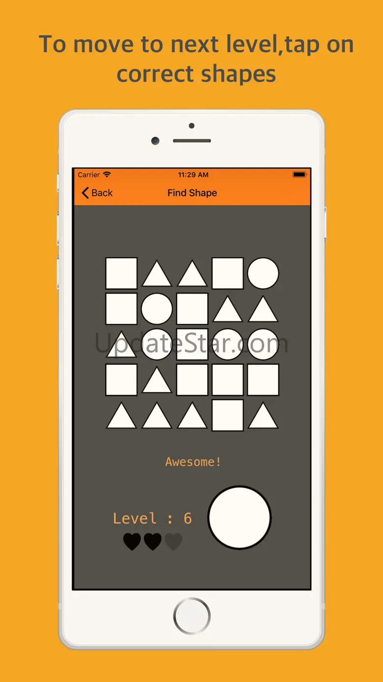 FindShape game - tap on shape 1.4
