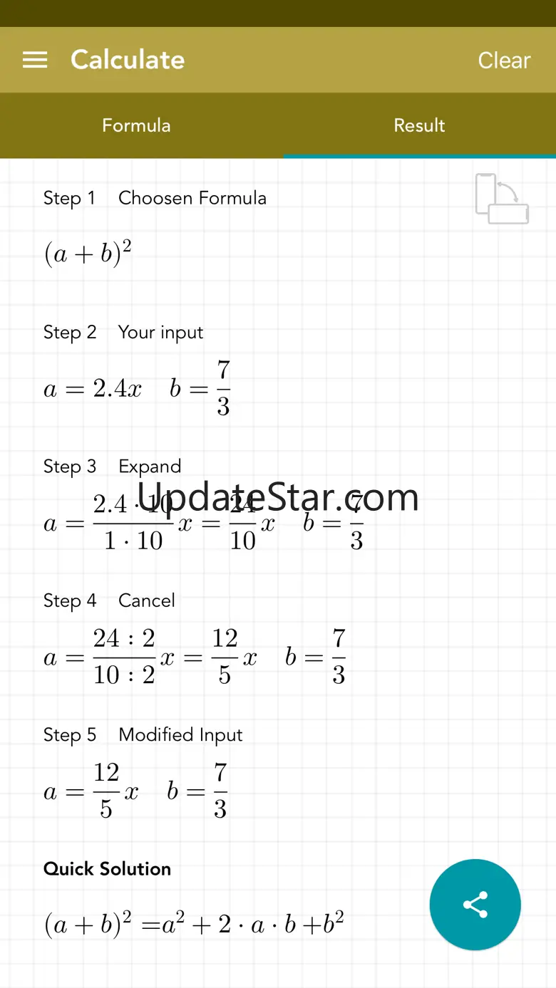 Square of a Binomial PRO 2.01