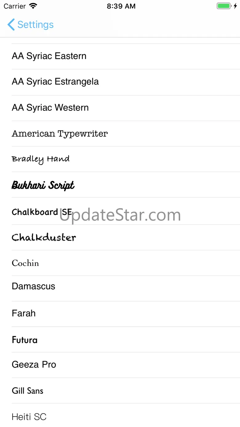 TTF Font Browser 1.0