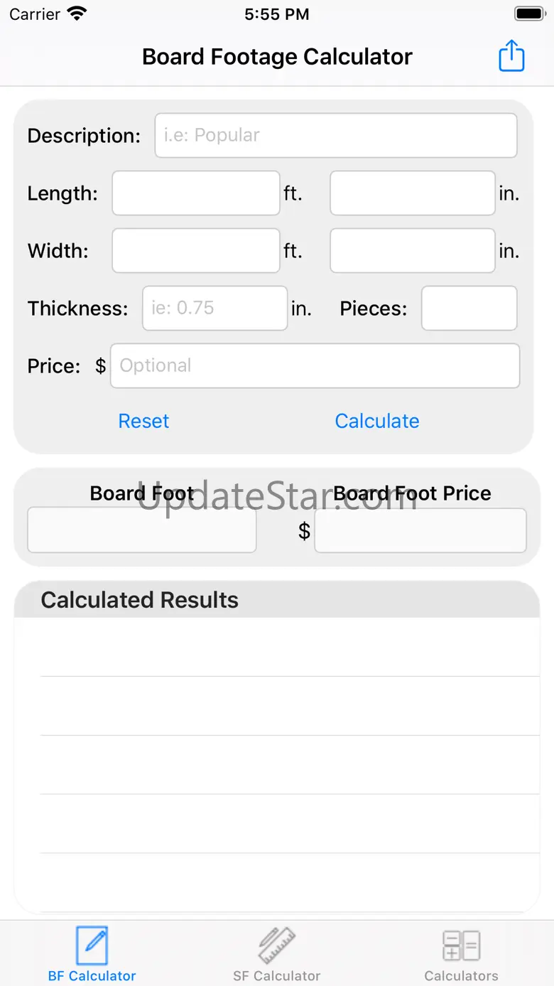 Footage Calculator 3.1