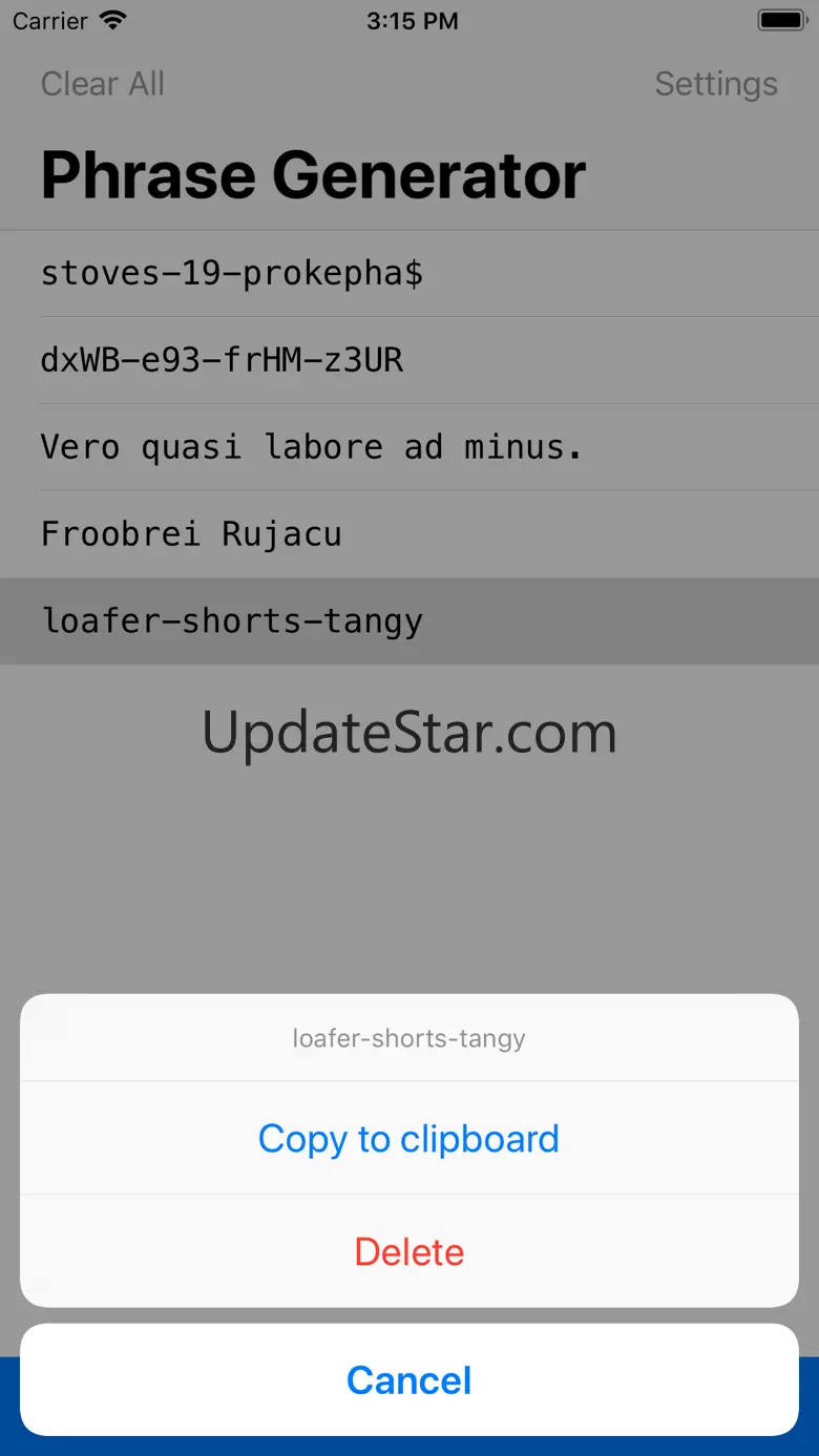 Phrase Generator 1.1