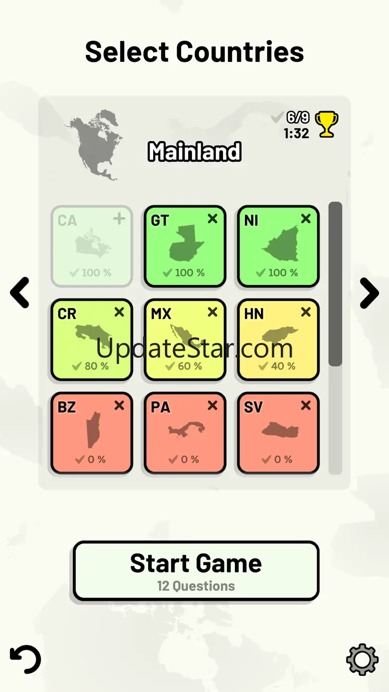 North American Countries Quiz 2.2