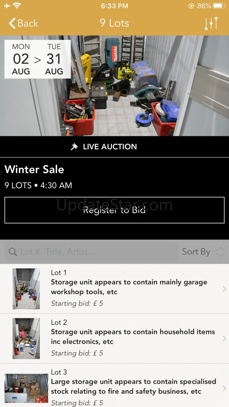 Storage Bidder Ltd 1.0.4