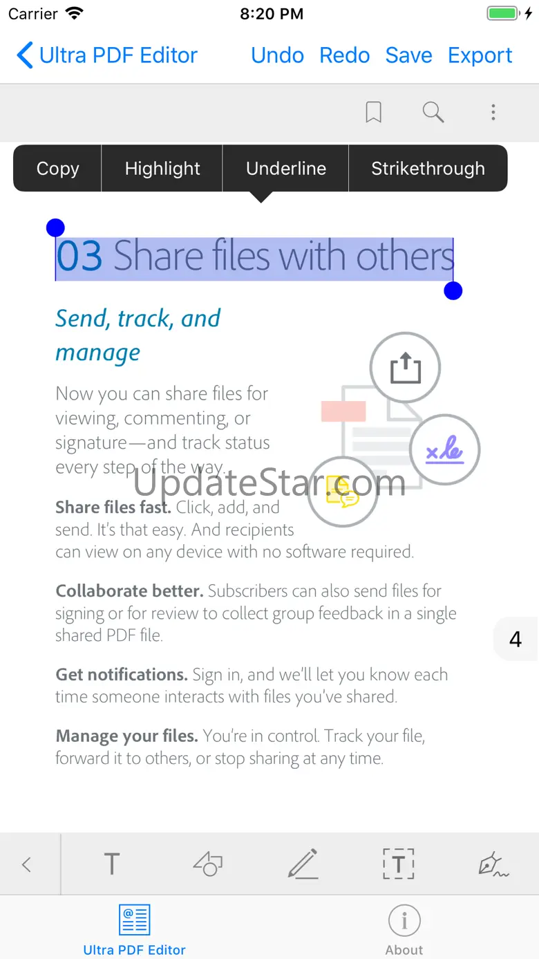 Ultra PDF Editor 0.21