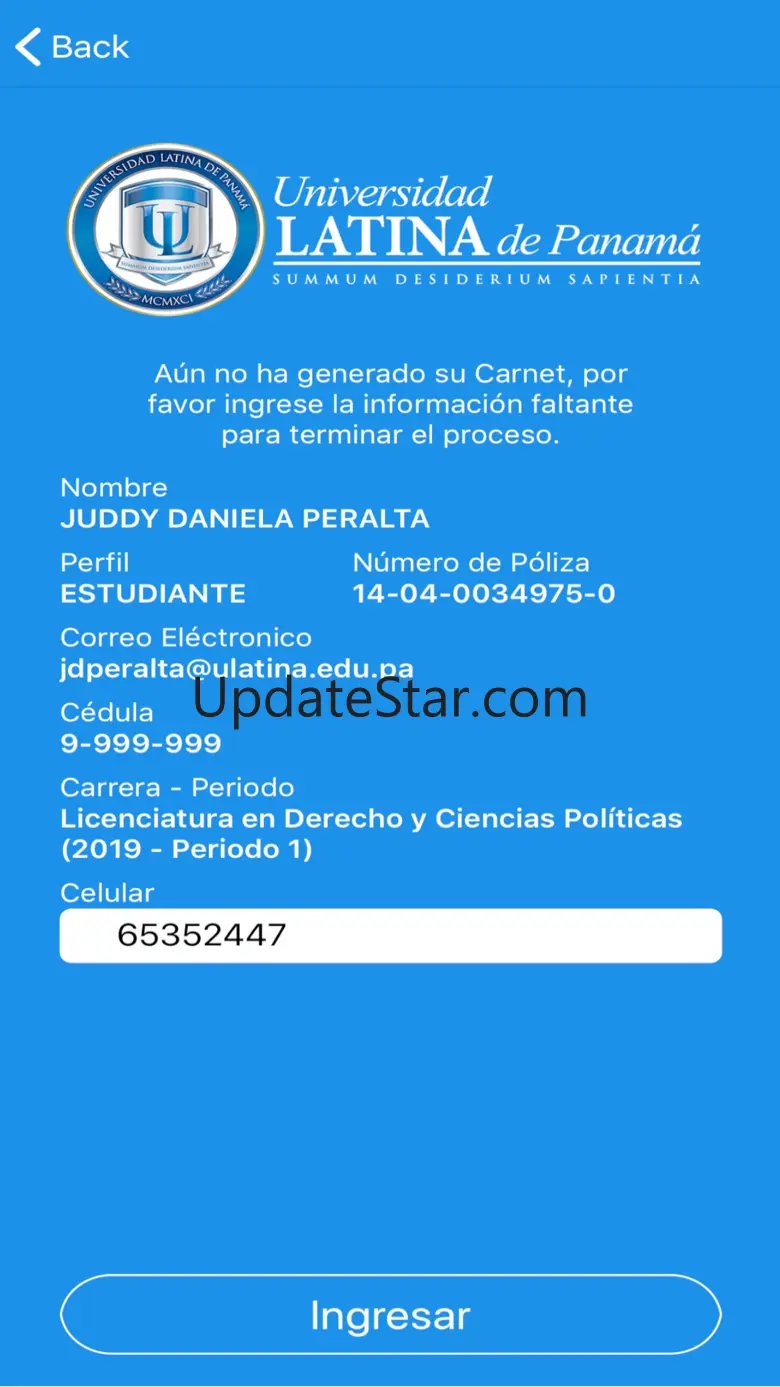 ULatina Carnet Digital 2.0