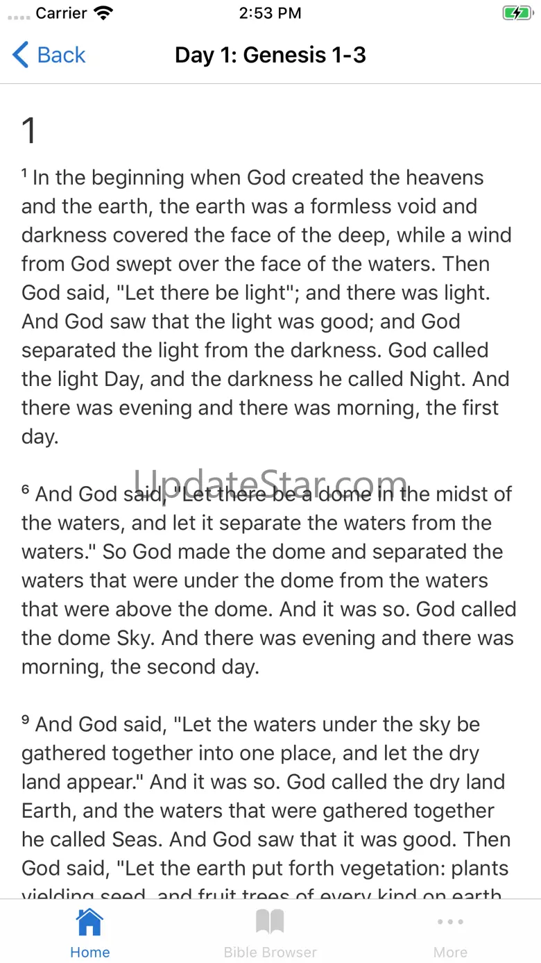 Bible Challenge - Reading Plan 1.0.2