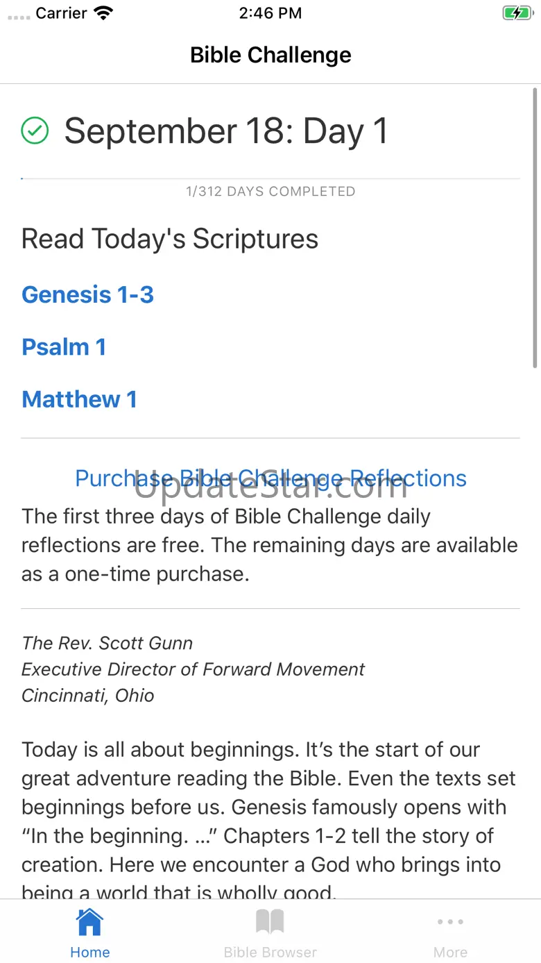 Bible Challenge - Reading Plan 1.0.2